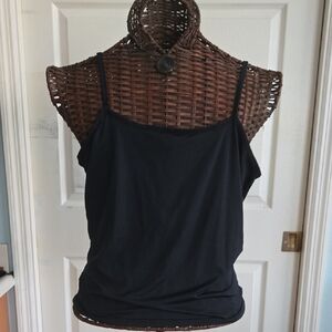 Classic Black Women's Camisole Top